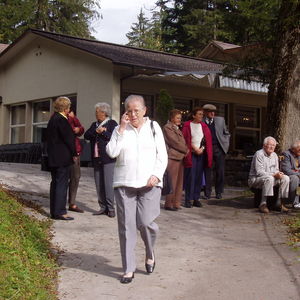 Sortie 2006 des ainés au Lac bleu